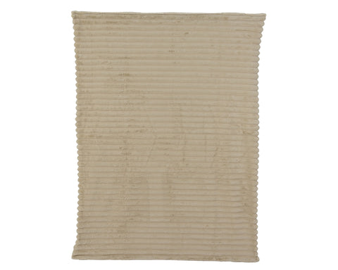 Kuscheldecke creme-weiß 170x130x1cm