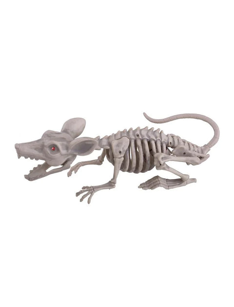 Skelett-Maus mit Licht 38 cm Halloween Funny Fashion