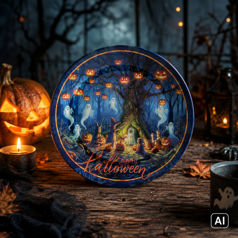 Dekoteller "Halloween" 33 cm