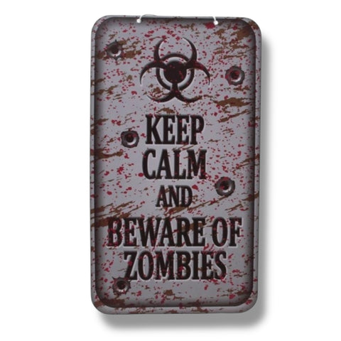 Wanddeko Zombie 40 cm Halloween Funny Fashion Grau