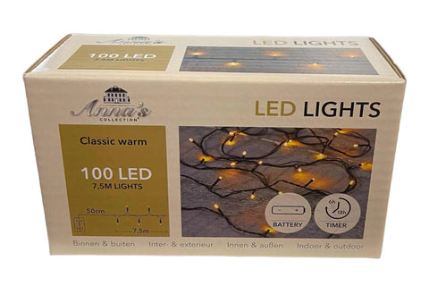 LED-Kette 100 LED 1.5 m