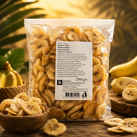 Bananen Chips 200g – Lifestyle Home & Garden