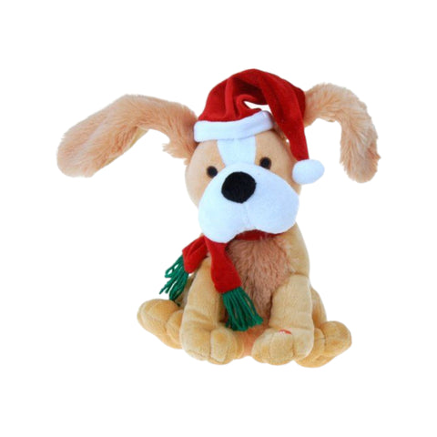 Weihnachtshund M/Musik 2Sort