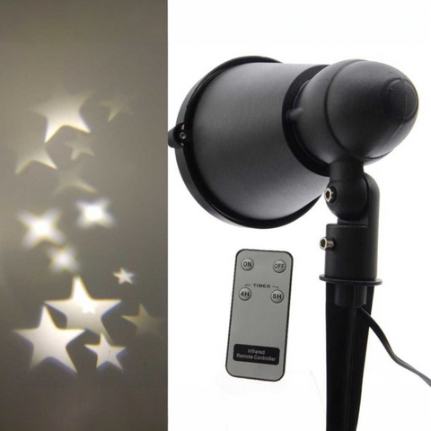 LED Stern Projektor aus. Timer17x7.5x34cm-2L