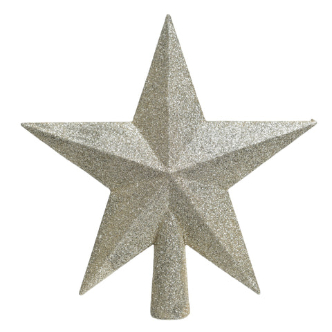 Baumspitze polystyren Glitter - Stern - perle