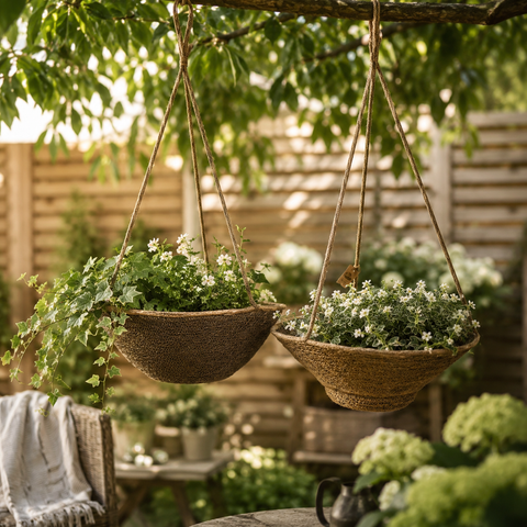 Dijk Pflanzampel aus Seegraß 38x14cm – Lifestyle Home & Garden