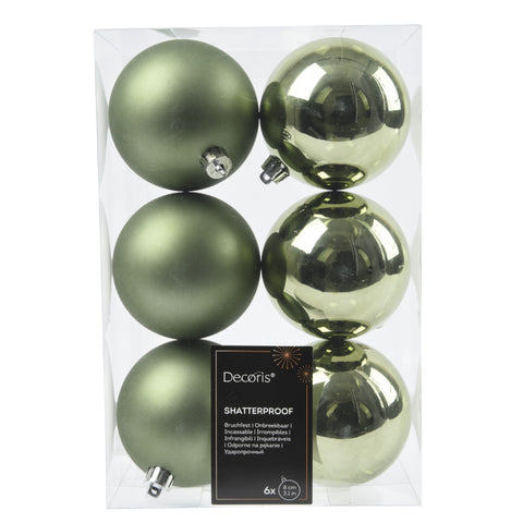 Kugeln polystyren mix Rosmarin 8cm