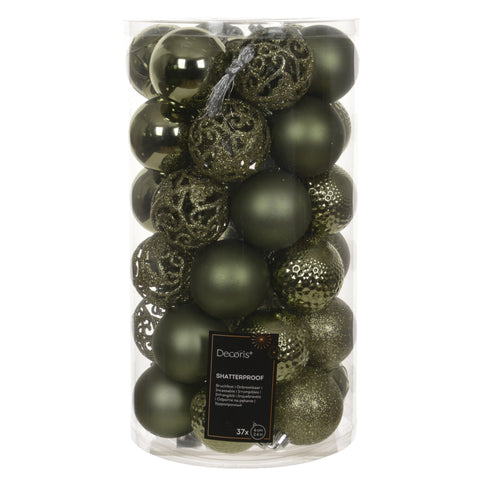 Kugeln polystyren mix Rosmarin 6cm