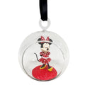 Glass open bauble 3D figure Minnie