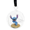 Glass open bauble 3D figure Stitch