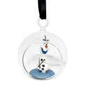 Glass open bauble 3D figure Olaf