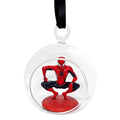 Glass open bauble 3D figure Spider-Man