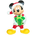 3D Seasonal Statue Mickey with present