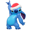 3D Seasonal Statue Stitch with santa hat