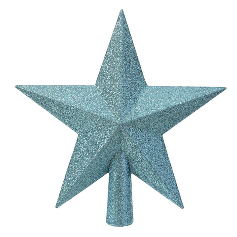 Baumspitze polystyren - Stern - folk blau