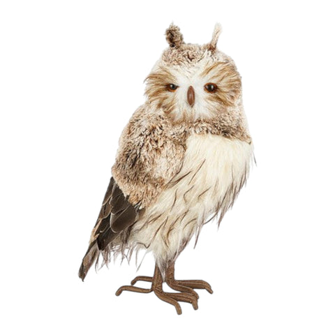 Dekoration Eule l20xb17xh36cm