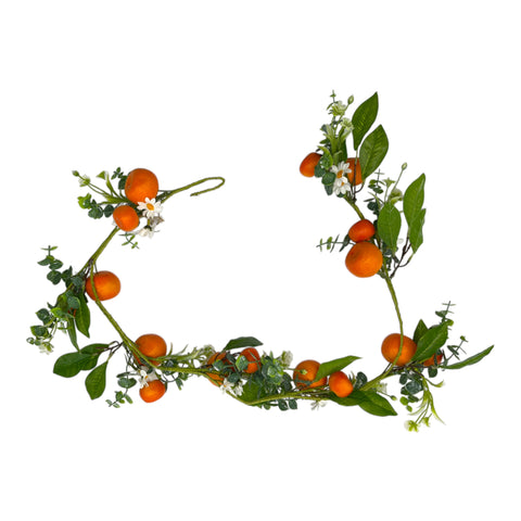 Girlande Orange 120 cm Kunstpflanze Dijk