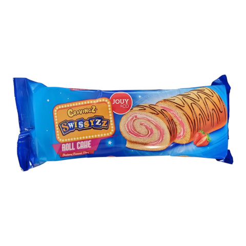 Cravingz Swissyzz Biscuit Rolle Erdbeere 150 g