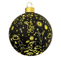 Lighted bauble Mickey galaxy small