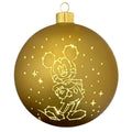 Lighted bauble Mickey stars big