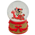 Snowglobe Mickey & Minnie sled