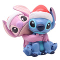 3D seasonal statue Stitch & Angel