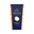 Favoras truffle vanillia creme 100g weiße schokoladen-trüffel mit vanillegeschmack in einer verzierten gold und rosa box