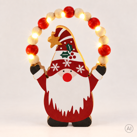 Weihnachtsfigur 8 LED 20cm 3so