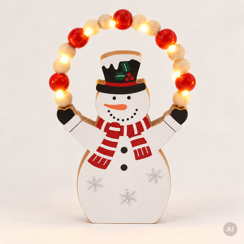 Weihnachtsfigur 8 LED 20cm 3so