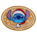 Doormat Stitch merry Stitchmas oval