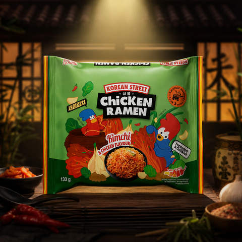 Korean Street Chicken Ramen Kimchi 133g – Lifestyle Home & Garden