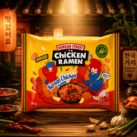Korean Street Chicken Ramen Korean Chicken 138g – Lifestyle Home & Garden