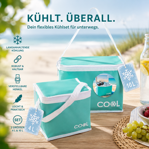 Kühltaschen-Set (4 l & 10l)