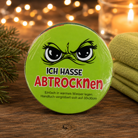 Magisches Handtuch Festtags-Muffel 30x30cm