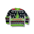 Strickpullover für Herren "Festtagsmuffel" Muffel Top Ten Schwarz S