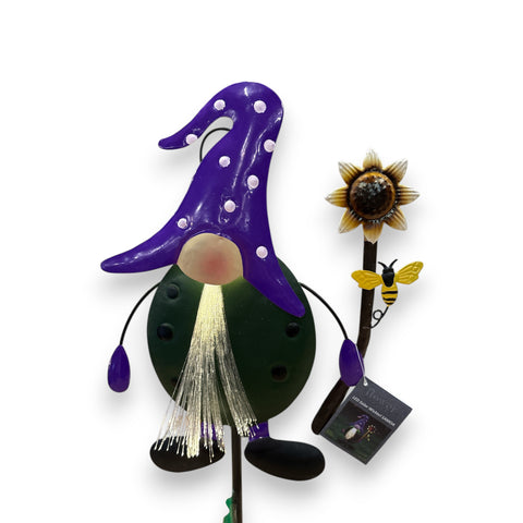 LED Solar Wichtel Flower 24x5x50 cm