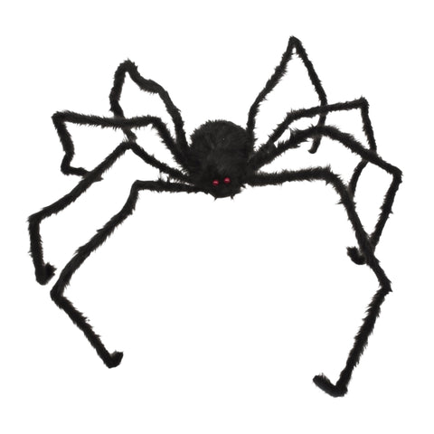 Spinne XXL schwarz 250 cm Halloween Ptit Clown