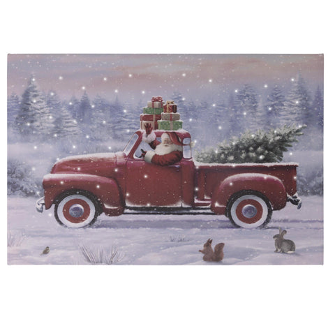 LED Leinwand „Auto“