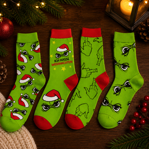 Socken Festtags-Muffel mit Spruch