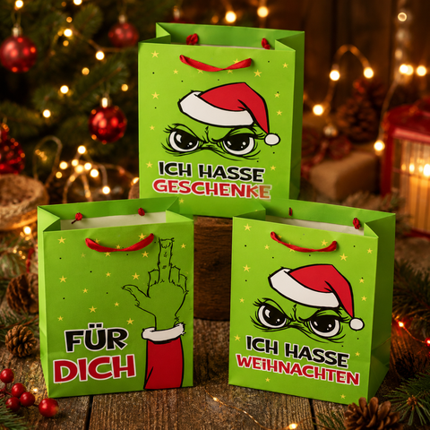 Geschenktüte Festtags-Muffel 30x40x12