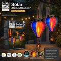 Alma Garden Solar LED Heißluftballon mit Korb 46x13x13cm – Lifestyle Home & Garden