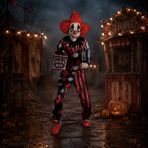 Animatronic "Clown Jester Jack" 175 cm
