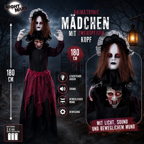 Animatronic "Mädchen" 180 cm