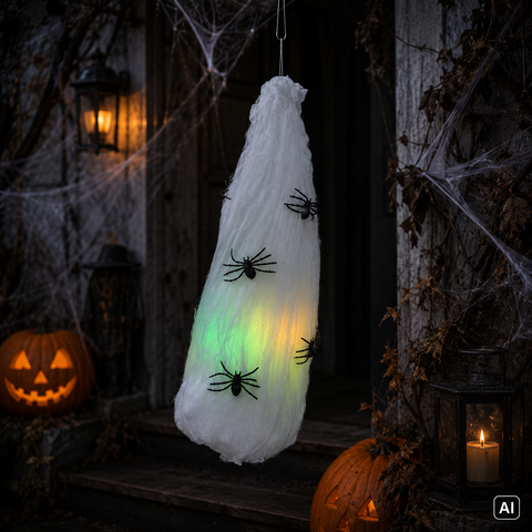 Animierter Spinnensack 61 cm