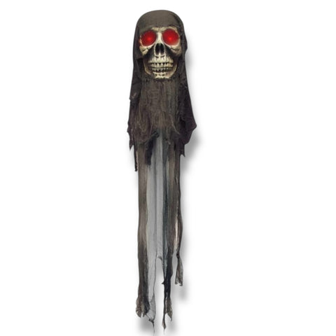 LED-Masken 180 cm Halloween Funny Fashion Skelett rote Augen