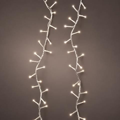 LED Lichterkette Compact Twinkle 2000 LED warmweiß 45m