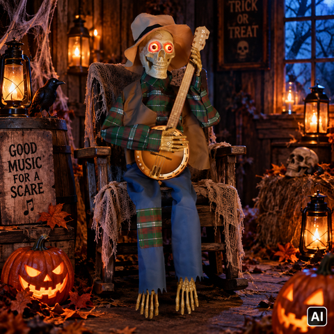 Banjo-Skelett