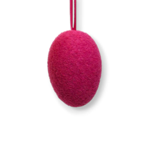 Beflocktes Osterei Hängend S