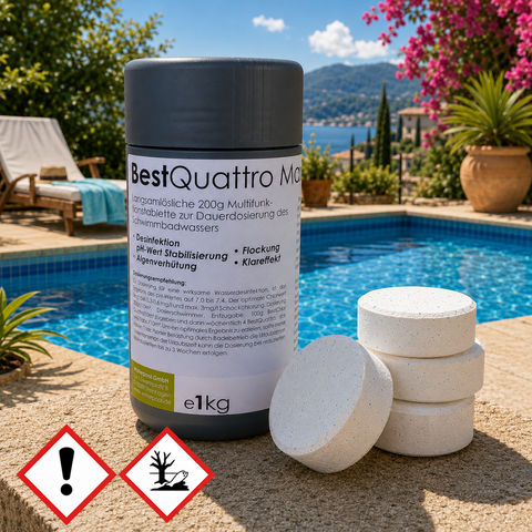 Bestpool BestQuattro MaxiTabs 1kg