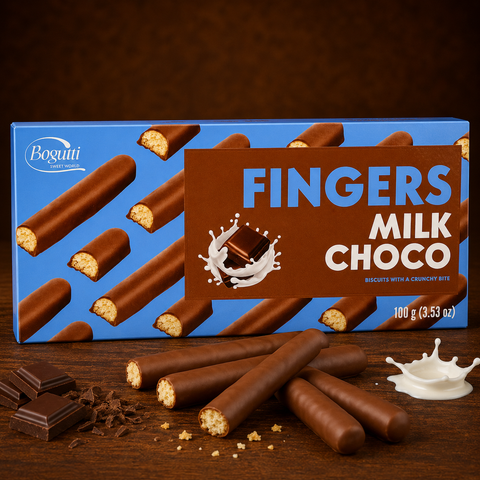 FINGERS Milk Choco - Kekssticks mit Milchschokolade 100g